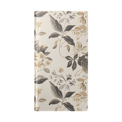 Golden Botanica – Samsung Vegan Leather Wallet Case