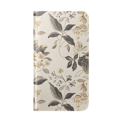 Golden Botanica – Samsung Vegan Leather Wallet Case