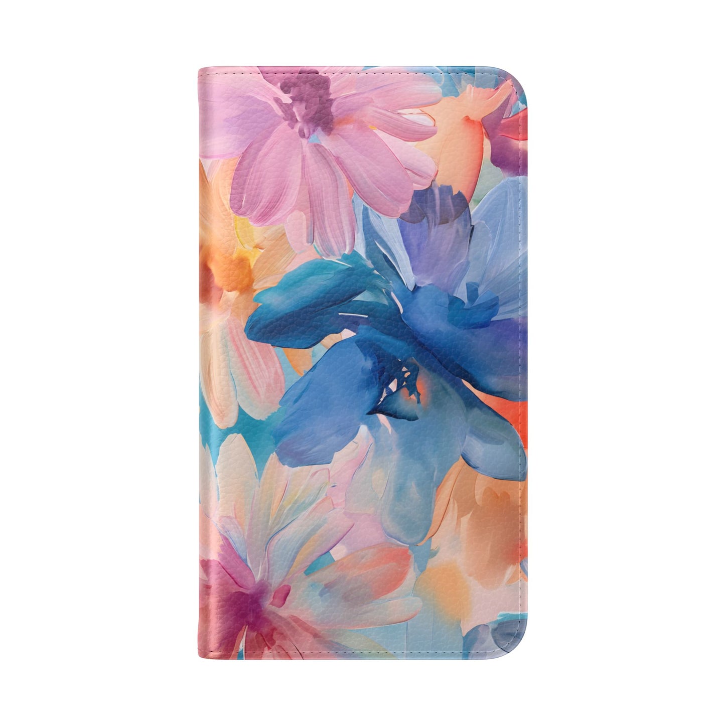 Radiant Bloom – Vegan Leather Wallet Samsung Case