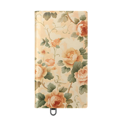 Vintage Bloom – Vegan Leather Wallet Samsung Case