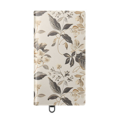 Golden Botanica – Samsung Vegan Leather Wallet Case