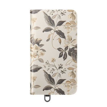 Golden Botanica – Samsung Vegan Leather Wallet Case