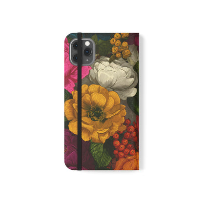 Midnight Bloom – iPhone Wallet Case