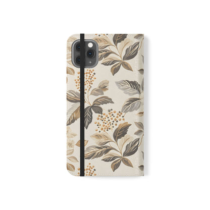 Golden Botanica – iPhone Wallet Case