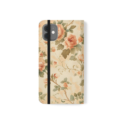 Vintage Bloom – iPhone Wallet Case
