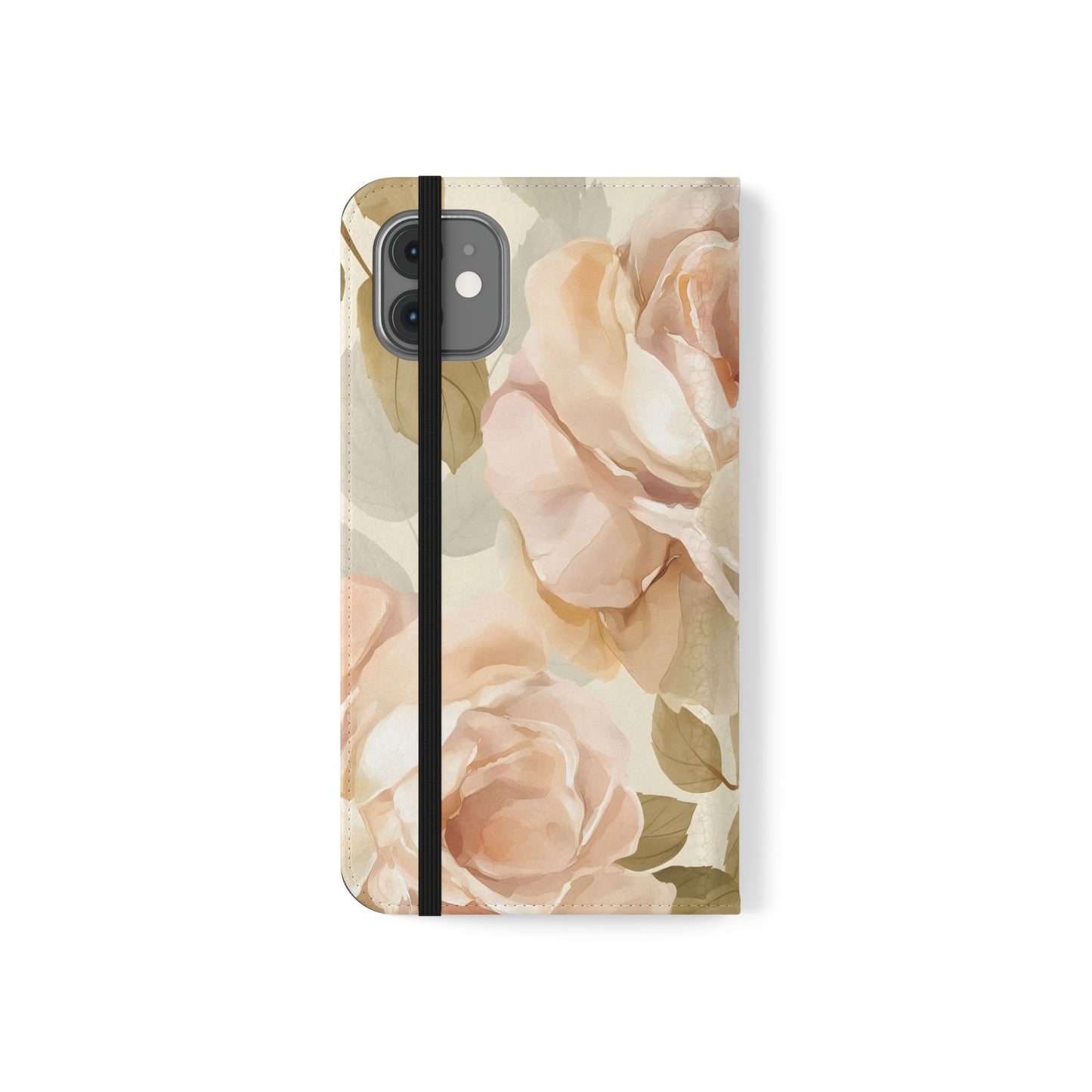 Soft Rose Elegance – iPhone Wallet Case
