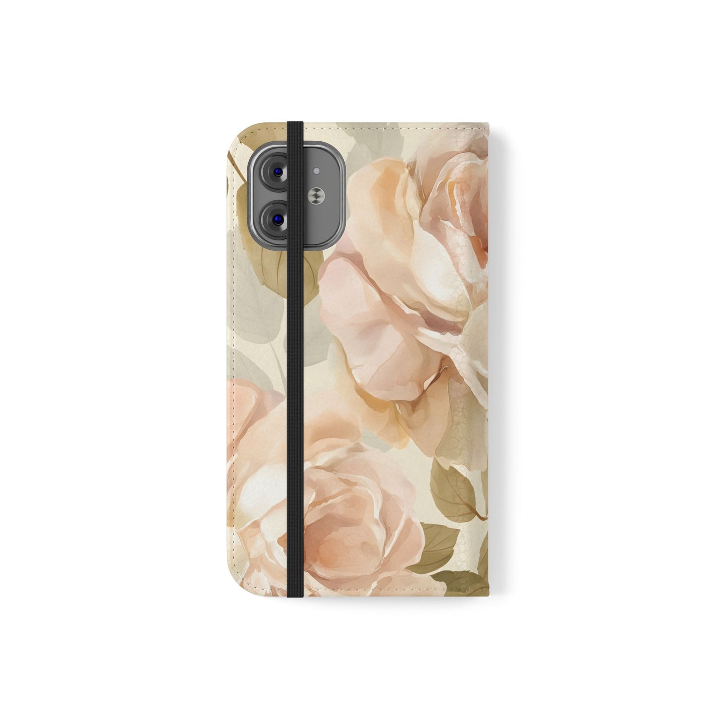 Soft Rose Elegance – iPhone Wallet Case