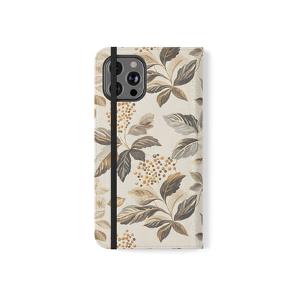 Golden Botanica – iPhone Wallet Case