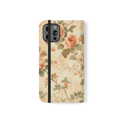 Vintage Bloom – iPhone Wallet Case