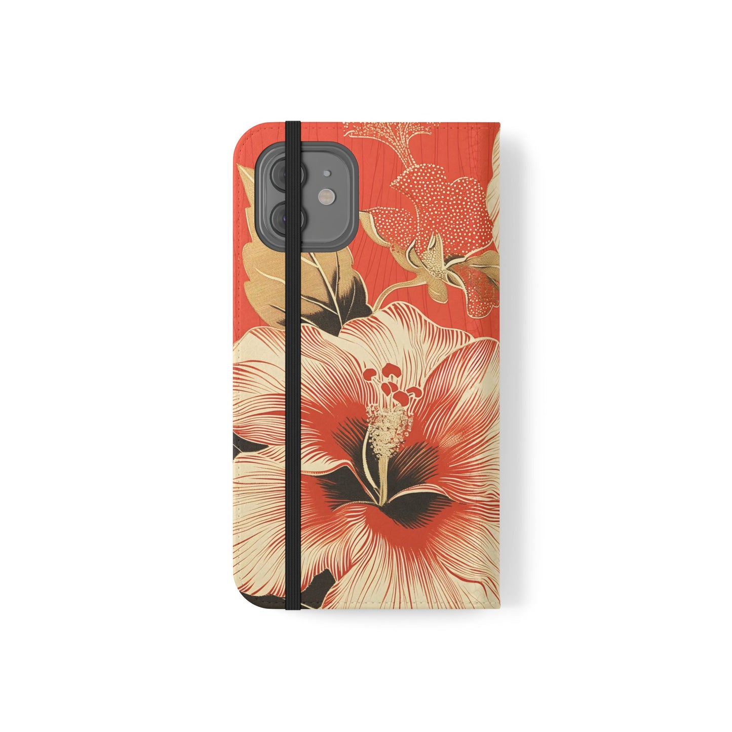 Golden Hibiscus – iPhone Wallet Case