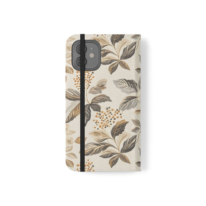 Golden Botanica – iPhone Wallet Case