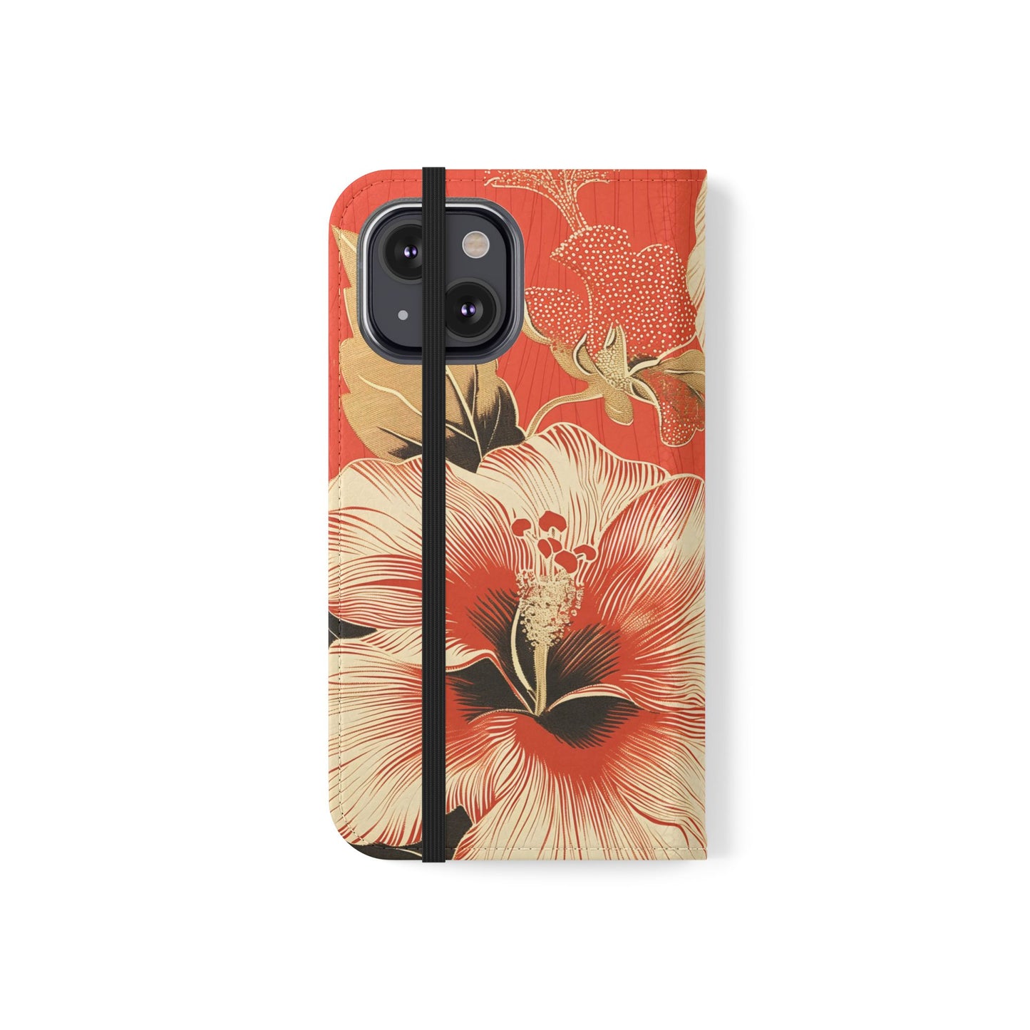 Golden Hibiscus – iPhone Wallet Case