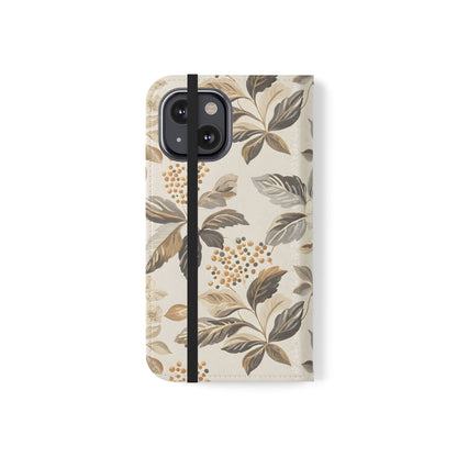 Golden Botanica – iPhone Wallet Case