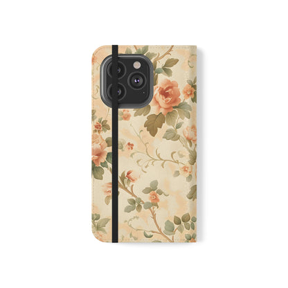 Vintage Bloom – iPhone Wallet Case