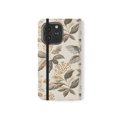 Golden Botanica – iPhone Wallet Case