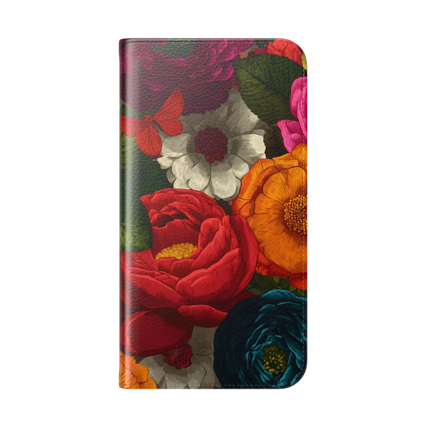 Midnight Bloom – iPhone Wallet Case