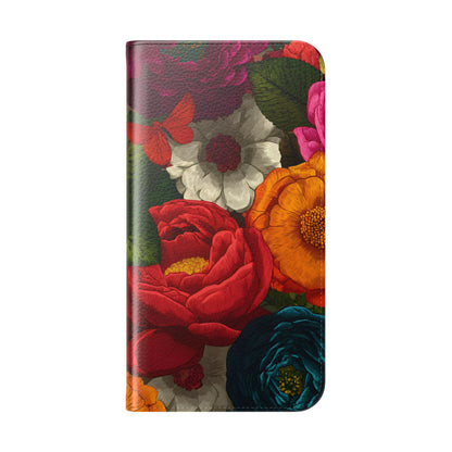 Midnight Bloom – iPhone Wallet Case