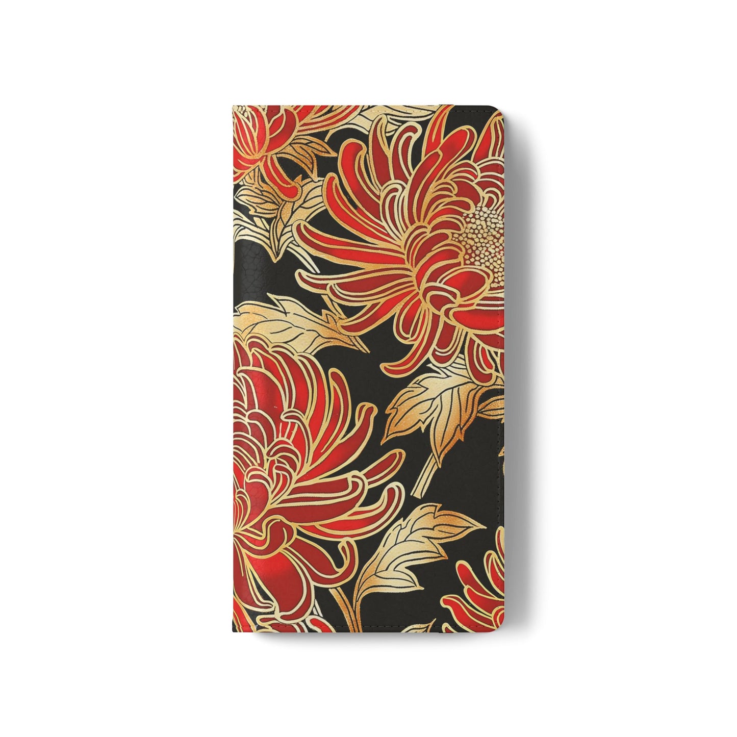Ember Petals – Vegan Leather Wallet Samsung Case