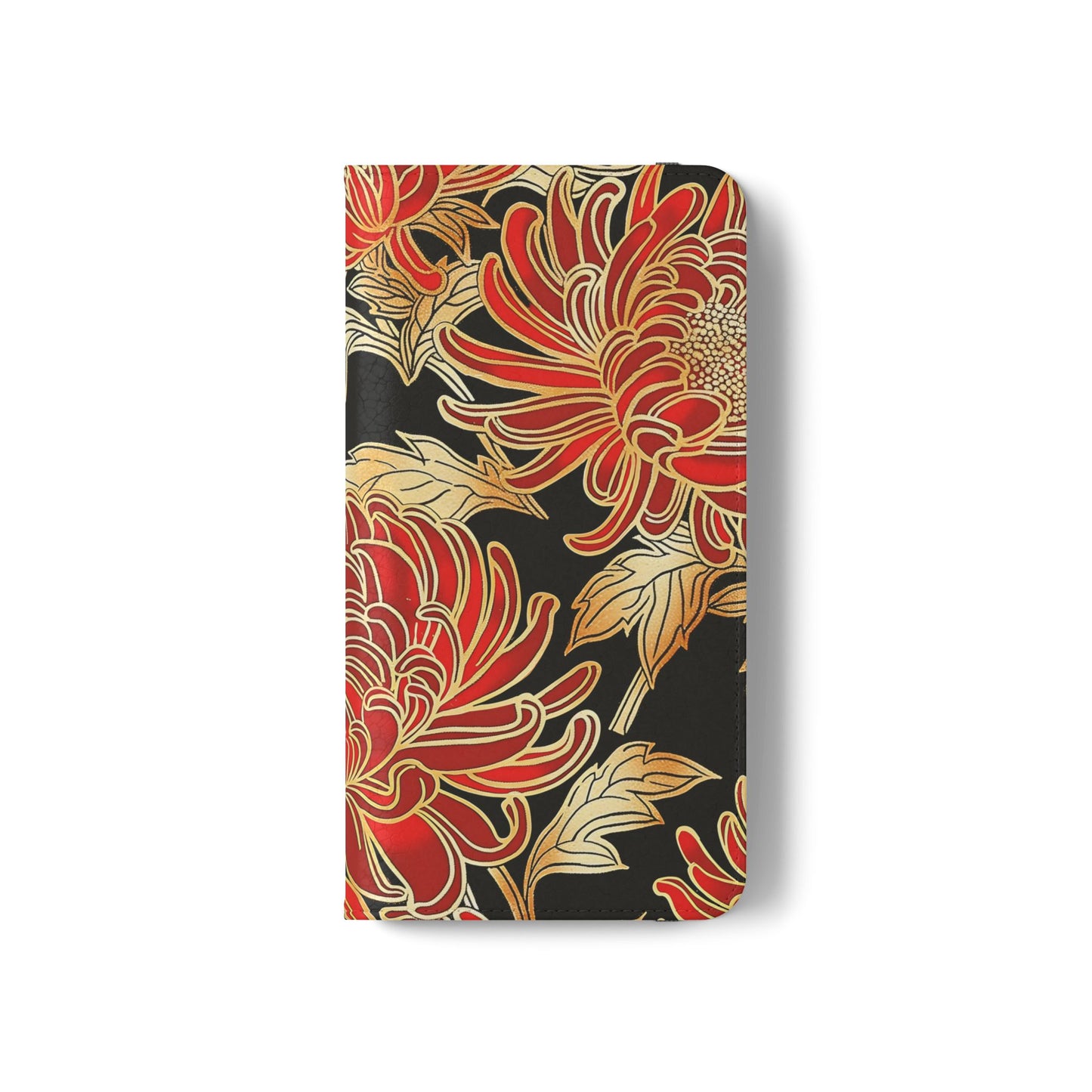 Ember Petals – Vegan Leather Wallet Samsung Case