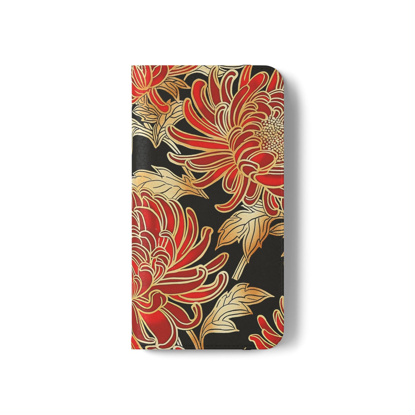 Ember Petals – Vegan Leather Wallet Samsung Case