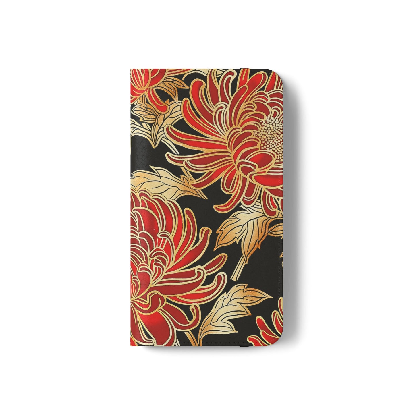Ember Petals – Vegan Leather Wallet Samsung Case