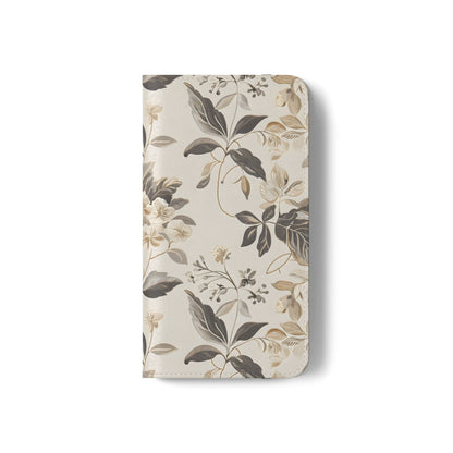 Golden Botanica – Samsung Vegan Leather Wallet Case
