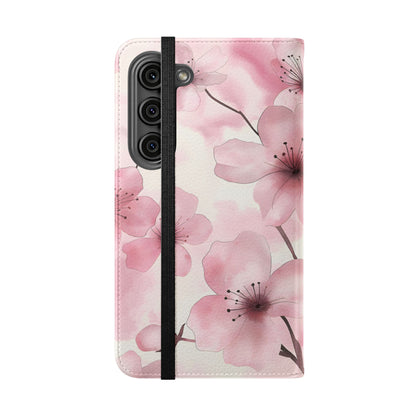 Sakura Veil – Vegan Leather Wallet Samsung Case