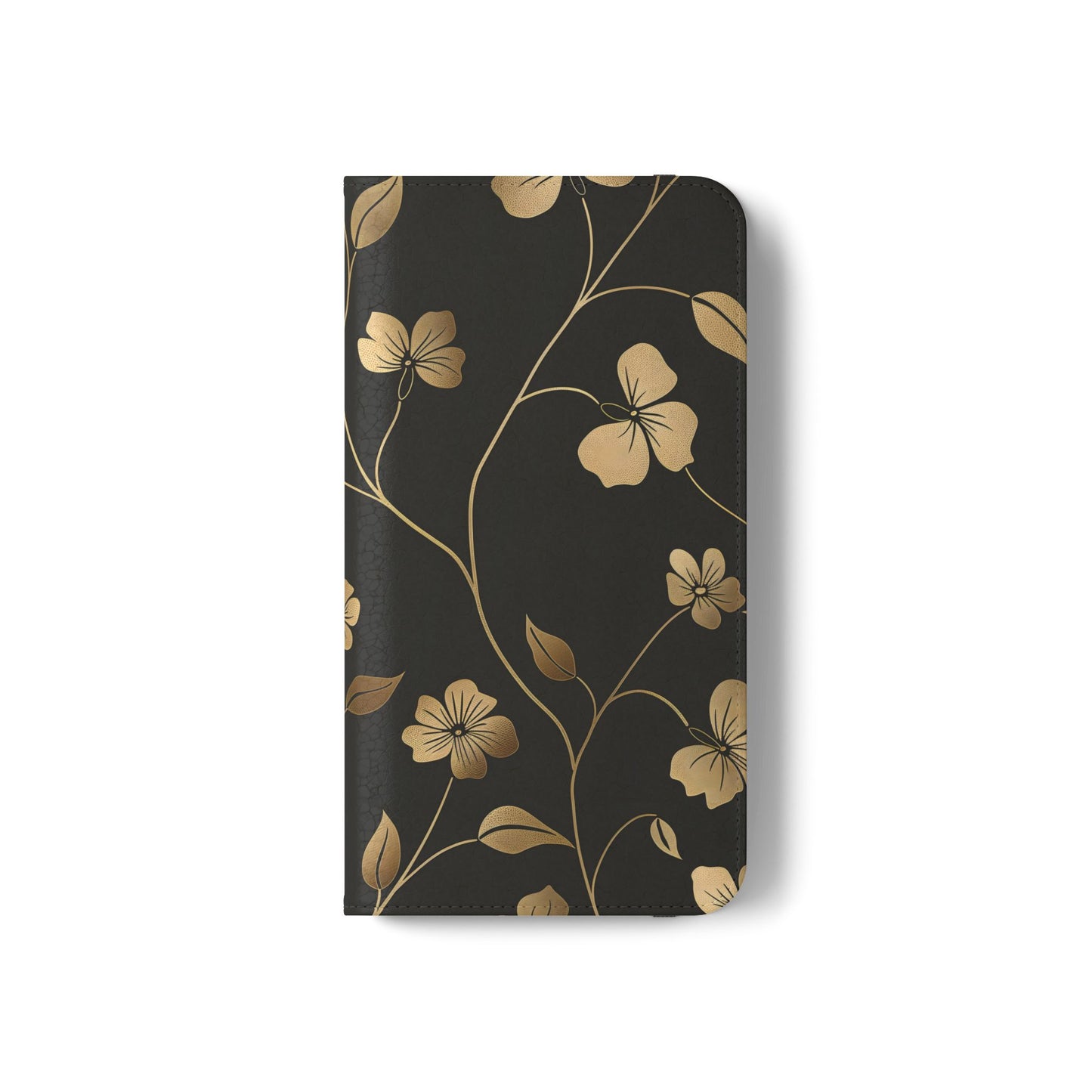 Golden Elegance – iPhone Wallet Case
