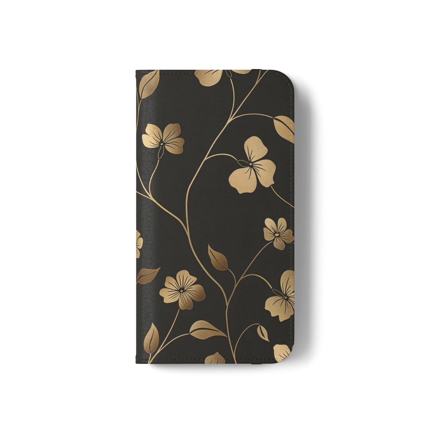 Golden Elegance – iPhone Wallet Case