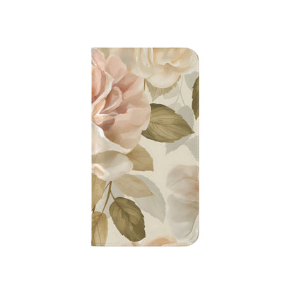 Soft Rose Elegance – iPhone Wallet Case