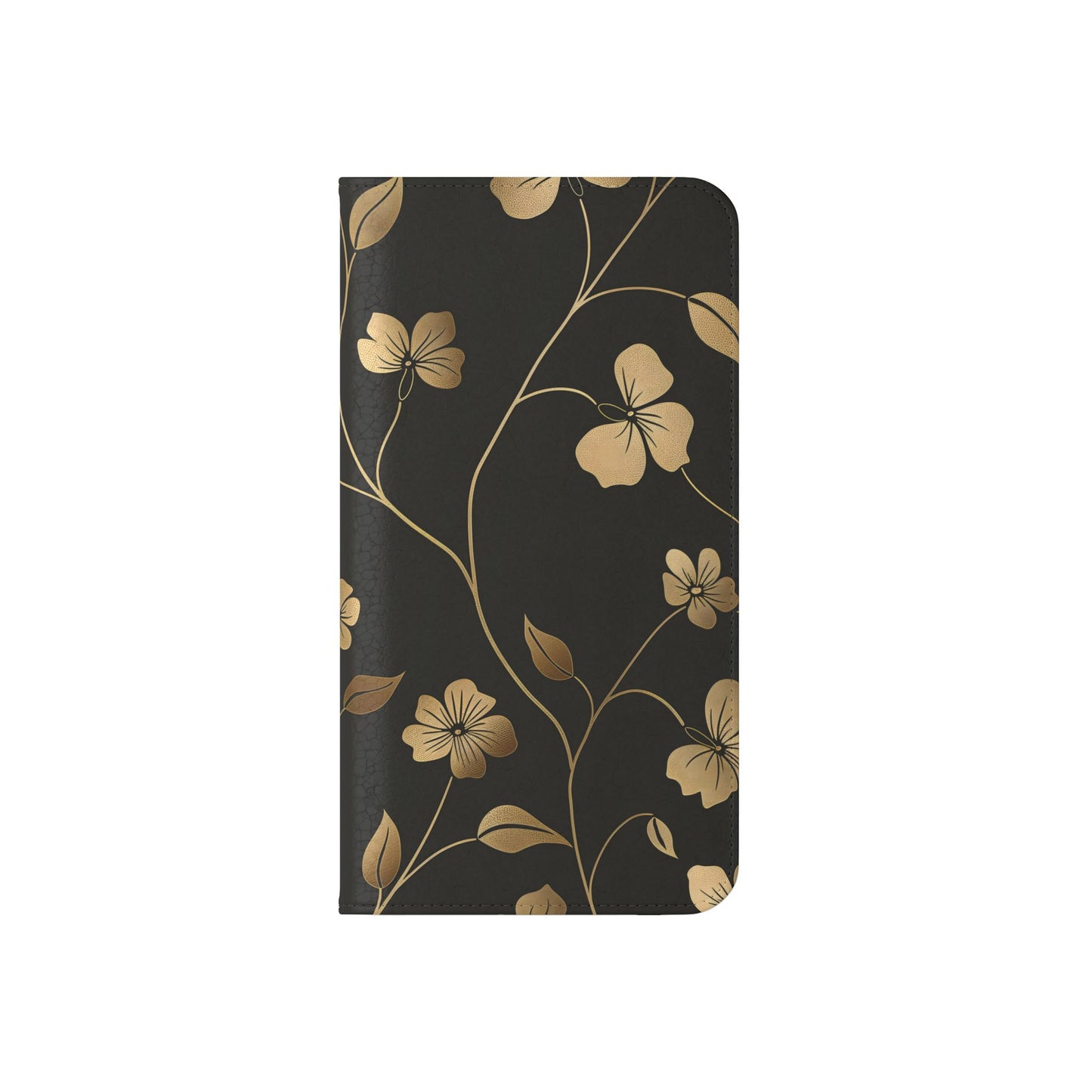 Golden Elegance – iPhone Wallet Case