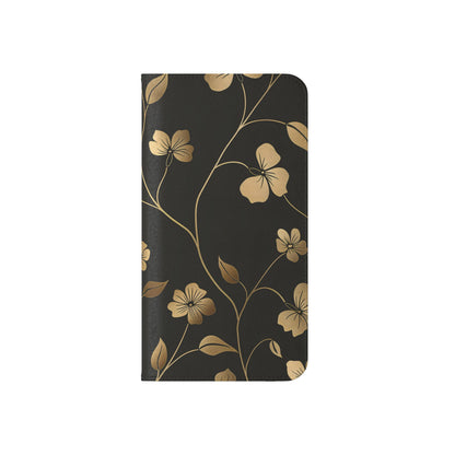 Golden Elegance – iPhone Wallet Case