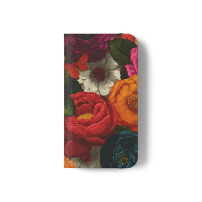 Midnight Bloom – iPhone Wallet Case