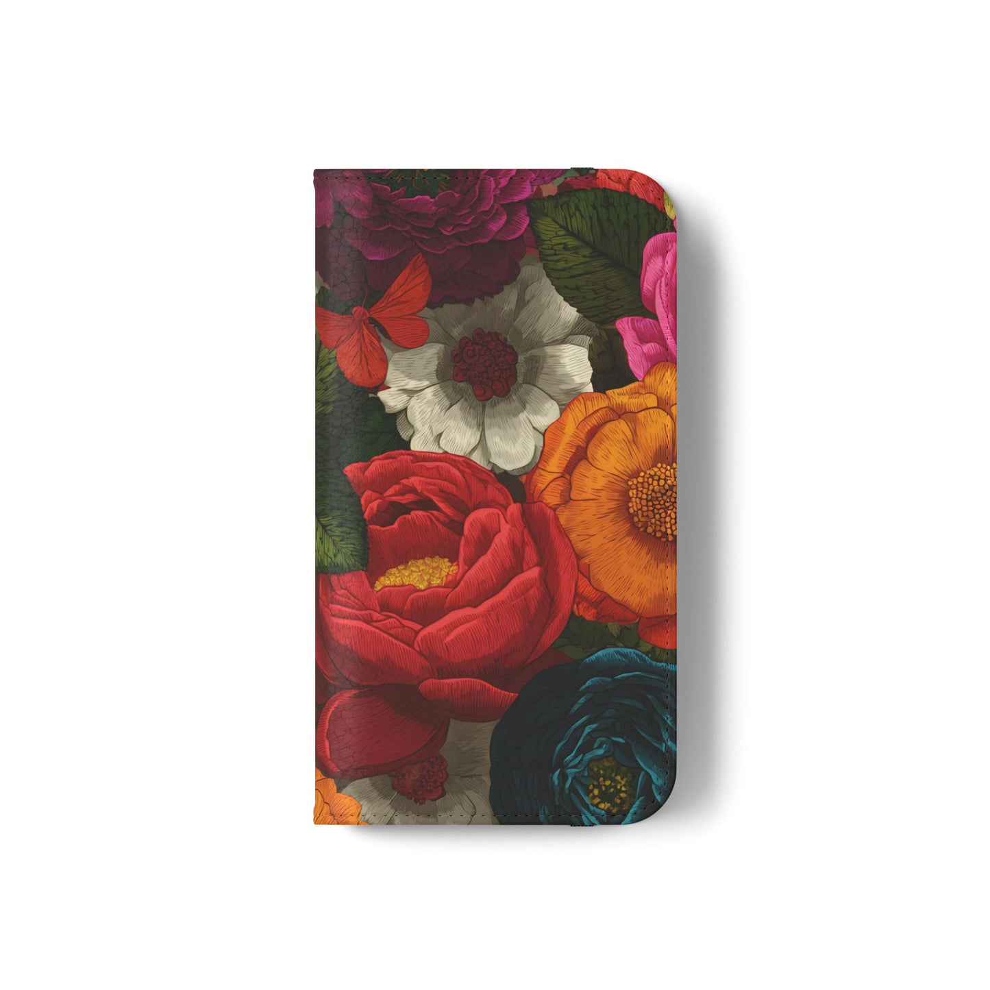 Midnight Bloom – iPhone Wallet Case