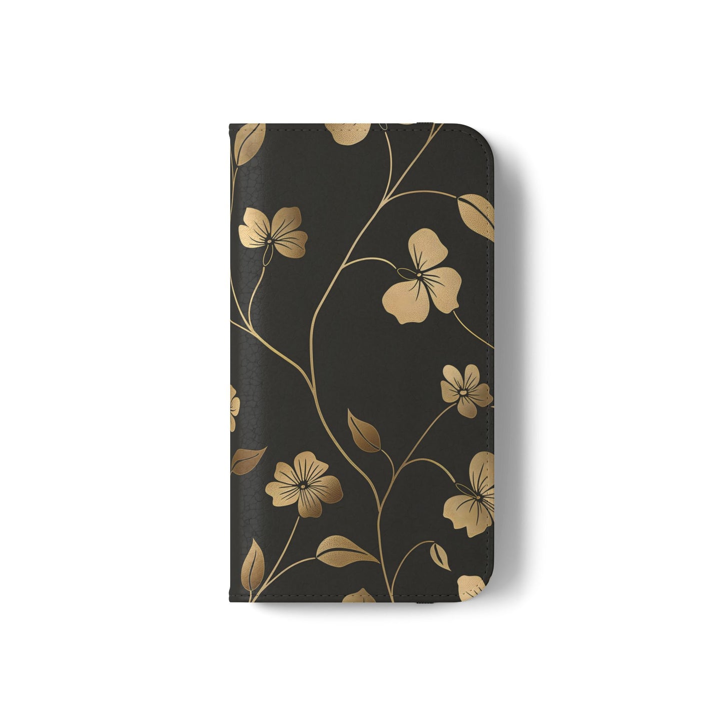 Golden Elegance – iPhone Wallet Case