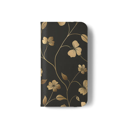 Golden Elegance – iPhone Wallet Case