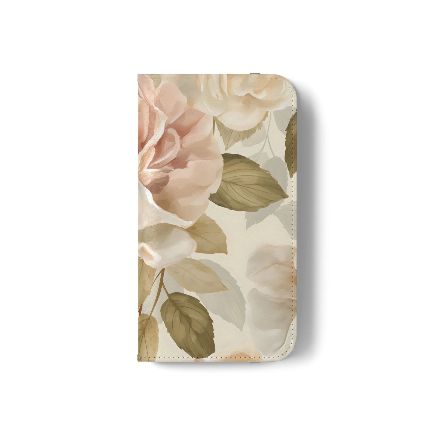 Soft Rose Elegance – iPhone Wallet Case