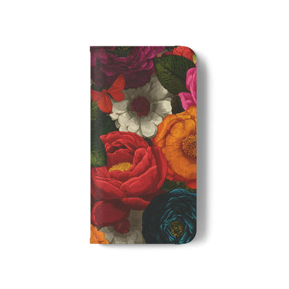Midnight Bloom – iPhone Wallet Case