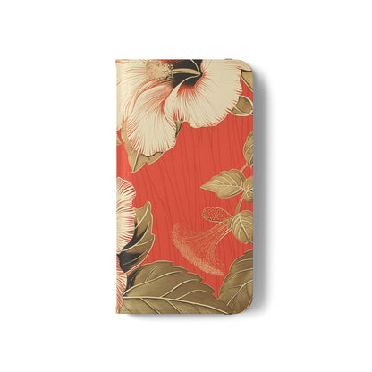 Golden Hibiscus – iPhone Wallet Case