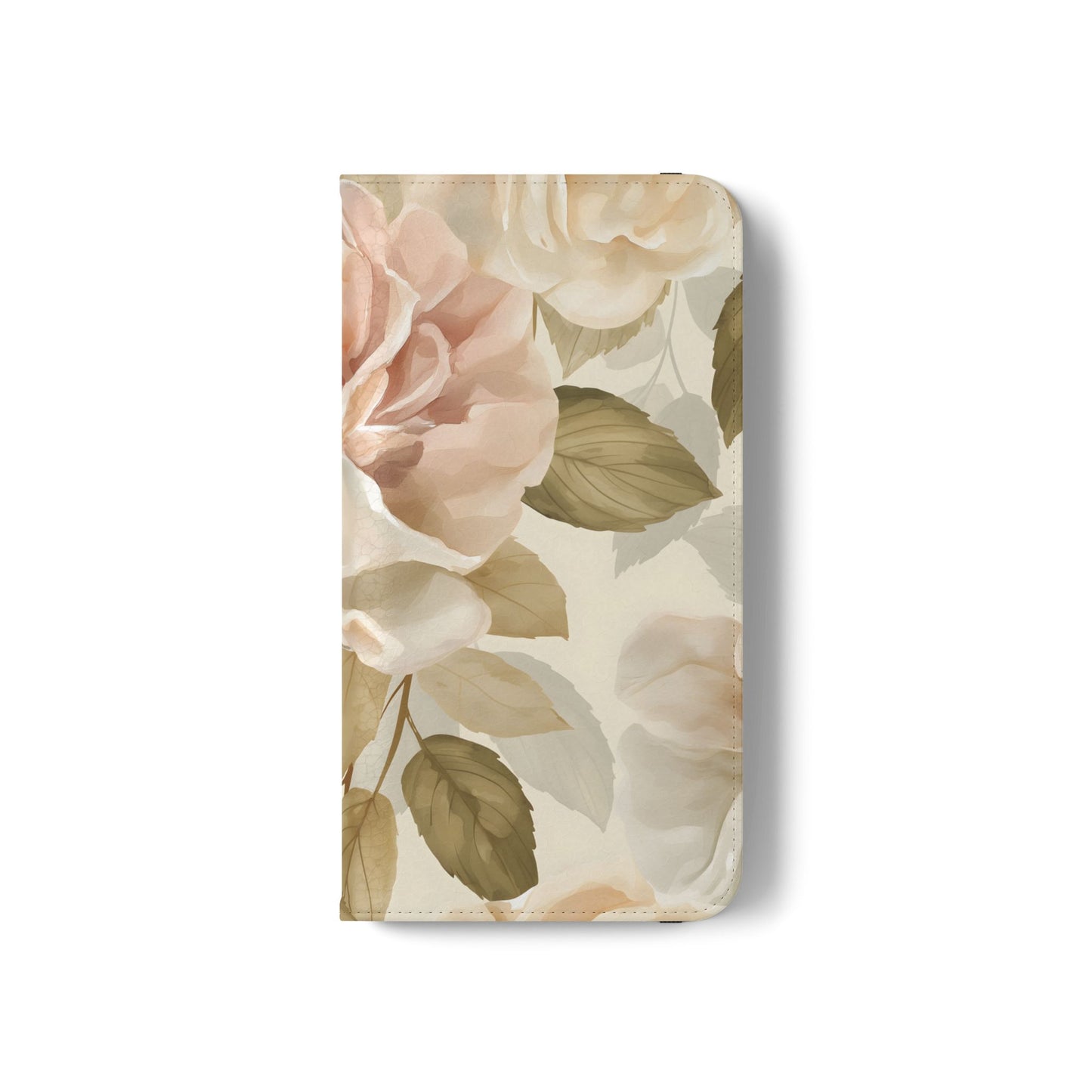 Soft Rose Elegance – iPhone Wallet Case