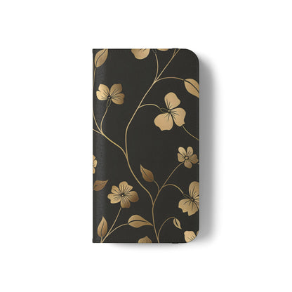 Golden Elegance – iPhone Wallet Case