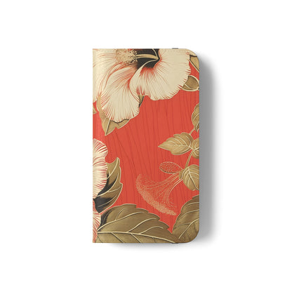 Golden Hibiscus – iPhone Wallet Case