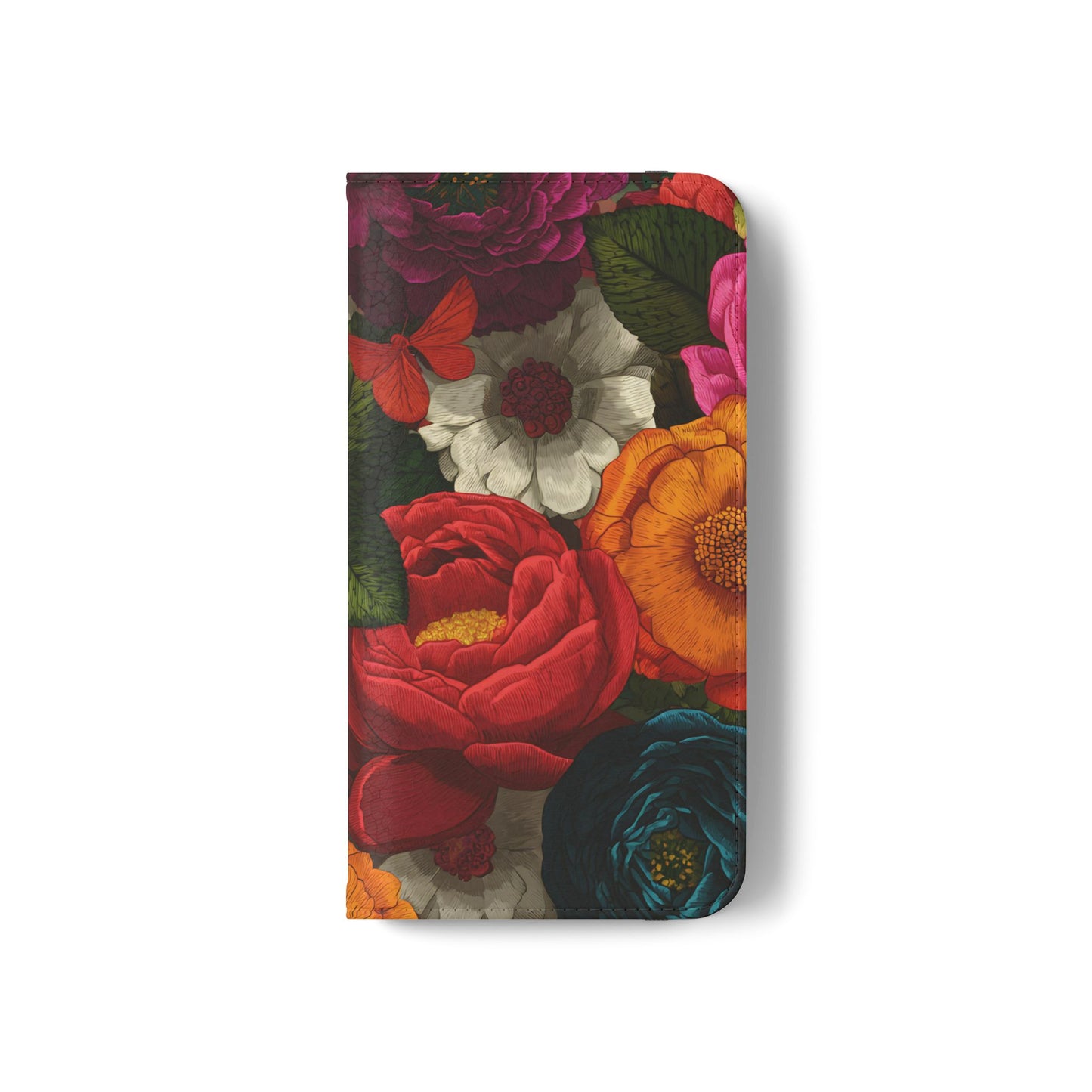 Midnight Bloom – iPhone Wallet Case