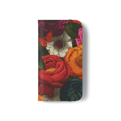 Midnight Bloom – iPhone Wallet Case
