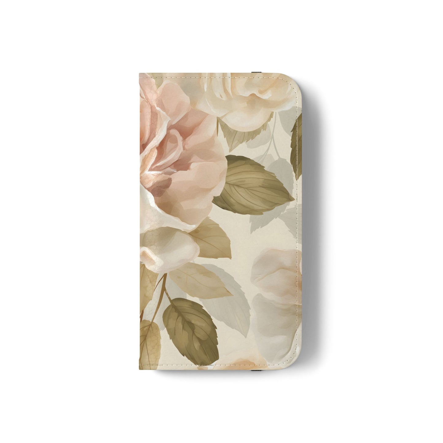 Soft Rose Elegance – iPhone Wallet Case