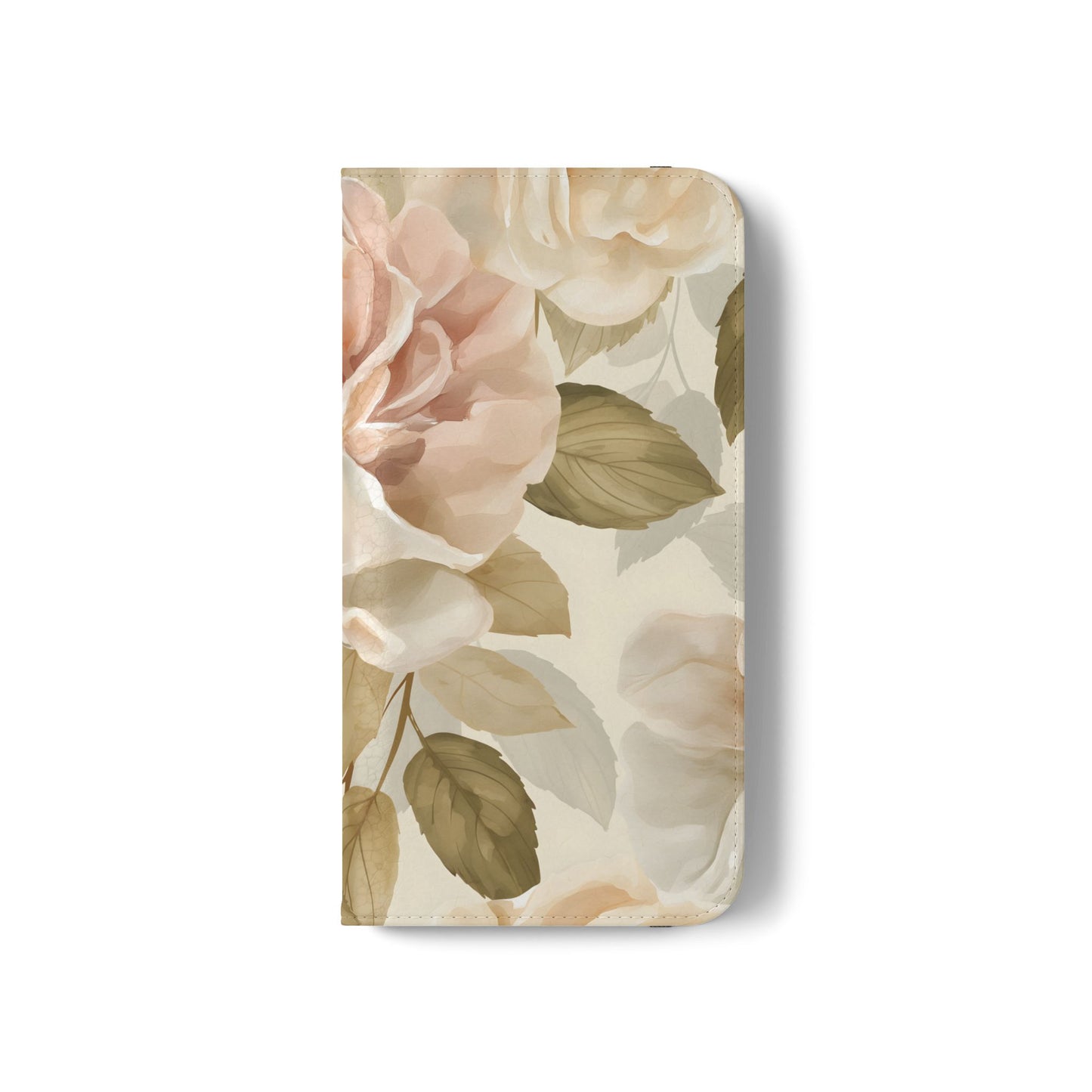 Soft Rose Elegance – iPhone Wallet Case