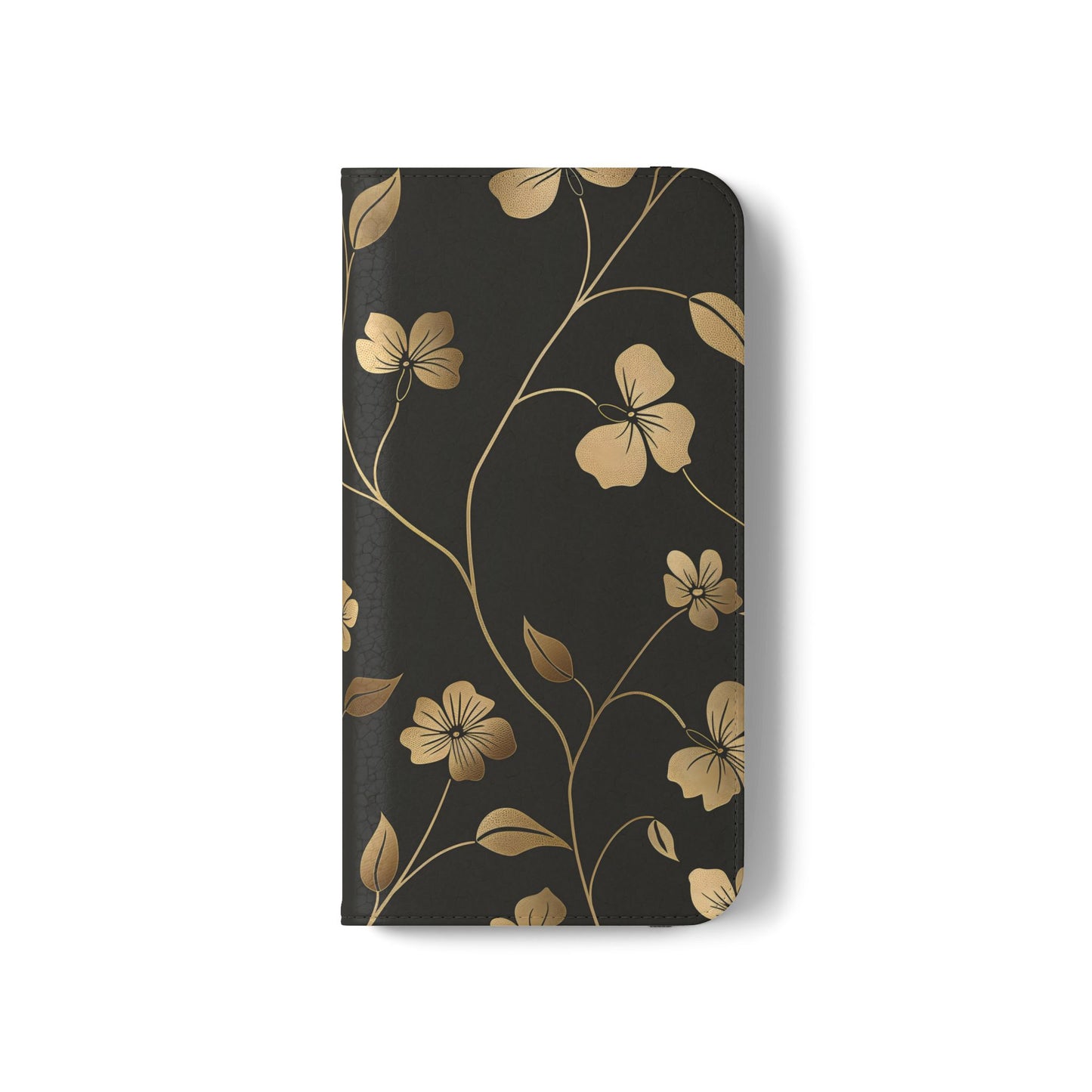 Golden Elegance – iPhone Wallet Case