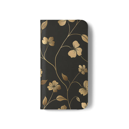 Golden Elegance – iPhone Wallet Case