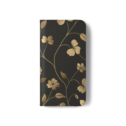 Golden Elegance – iPhone Wallet Case