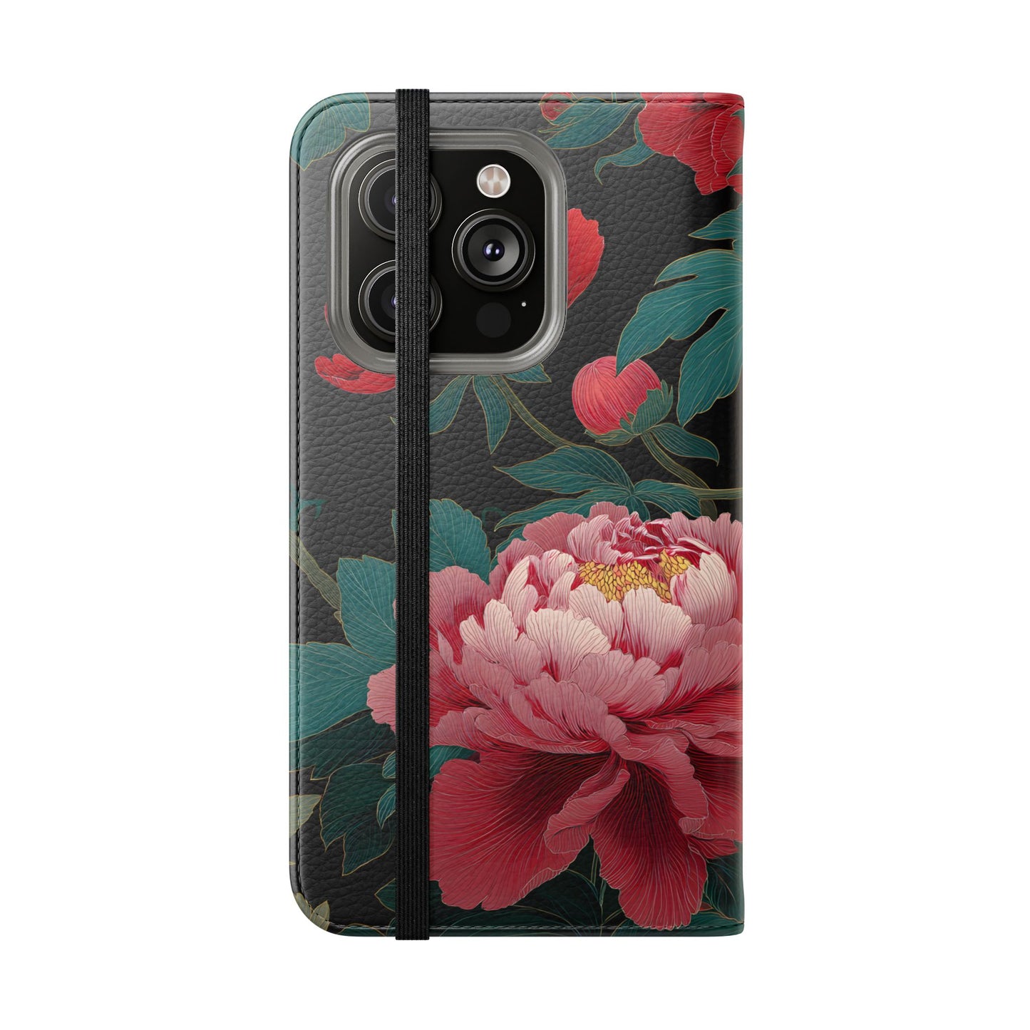 Blooming Peony – iPhone Wallet Case